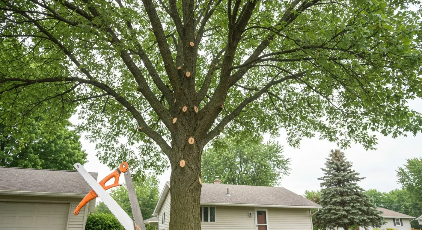 Crown thinning service