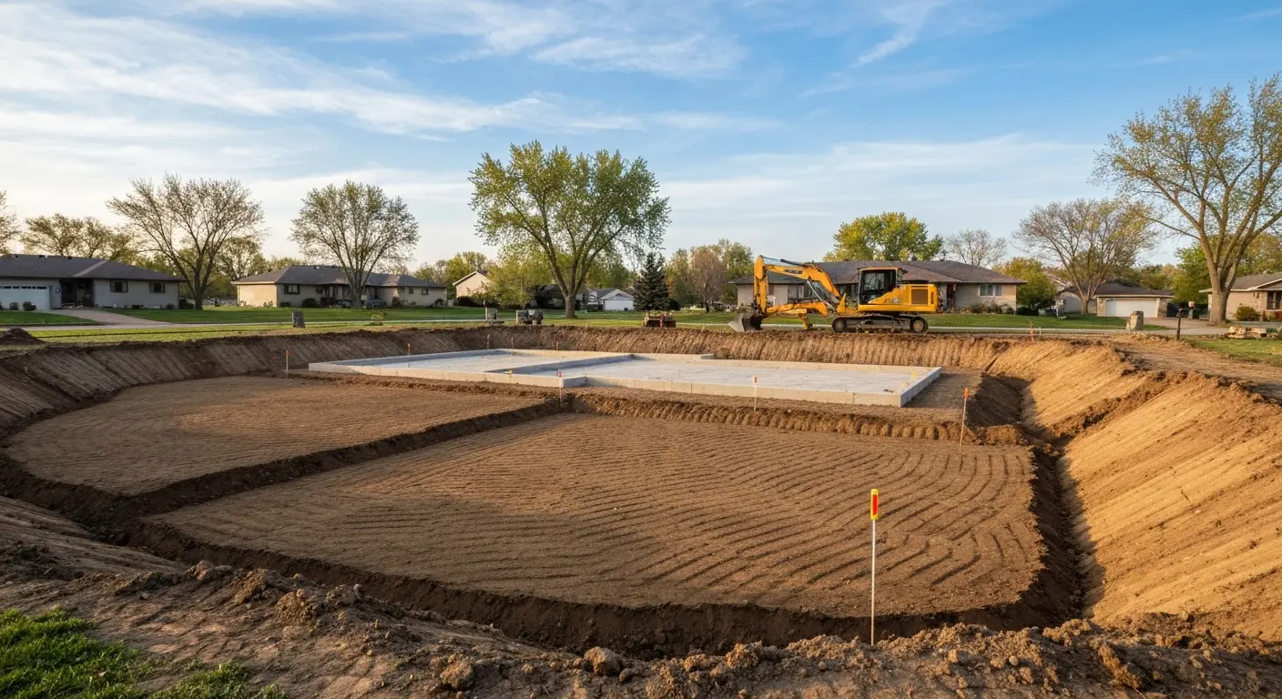 Site grading and excavation work