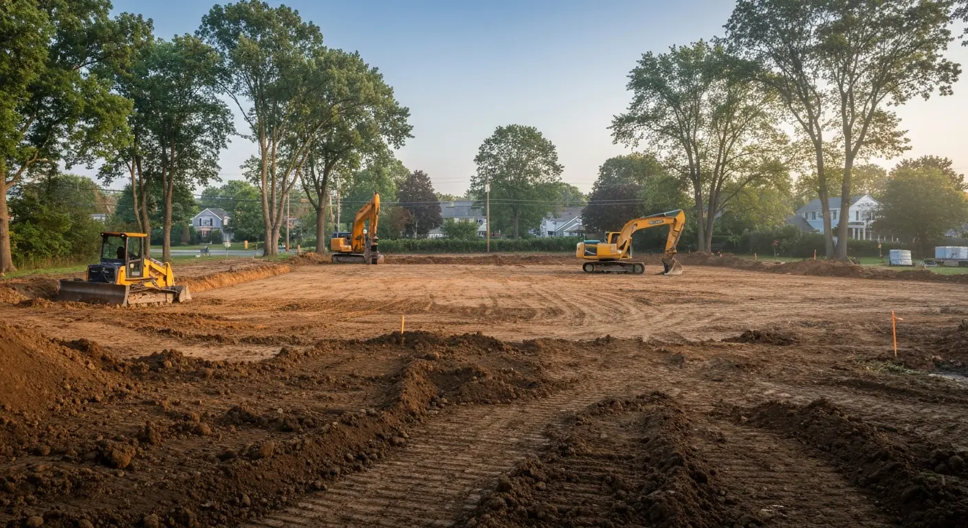 Excavation equipment and land development
