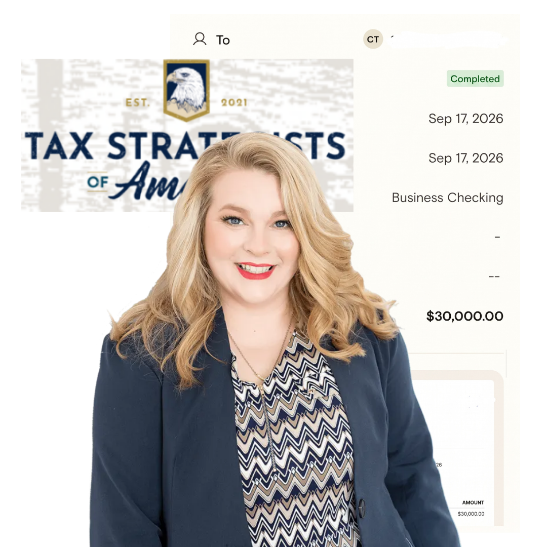 Carlotta Thompson, CEO of Tax Strategists of America, completed $30,000 payment record