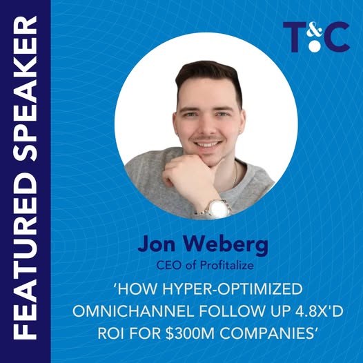Jon Weberg speaking at Traffic and Conversion Summit