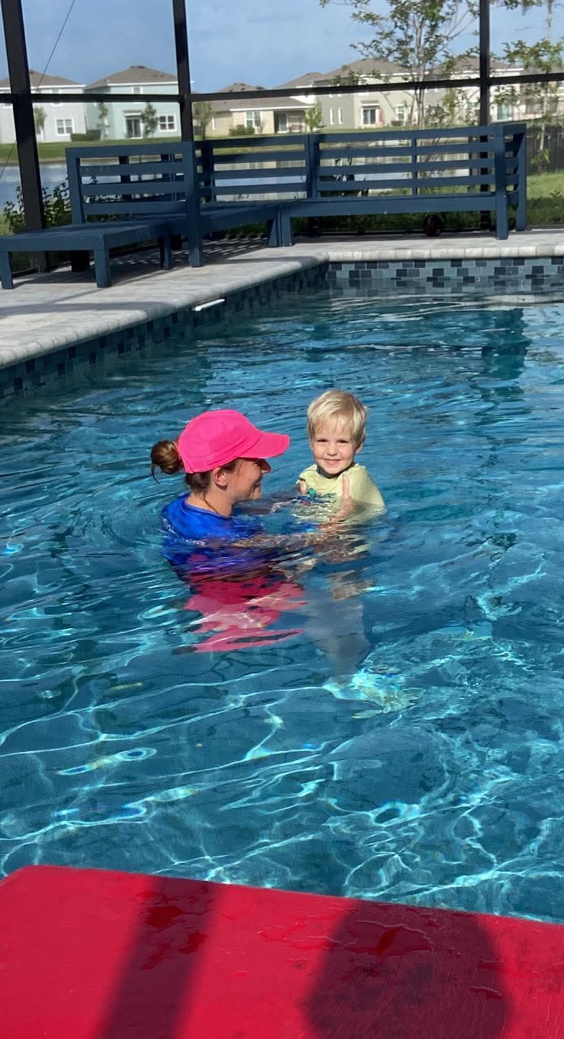 AquaSquad Swim lesson in progress