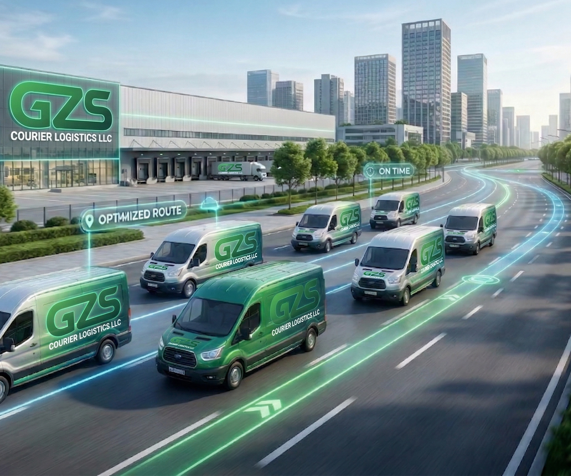 Real-time delivery tracking on laptop and mobile