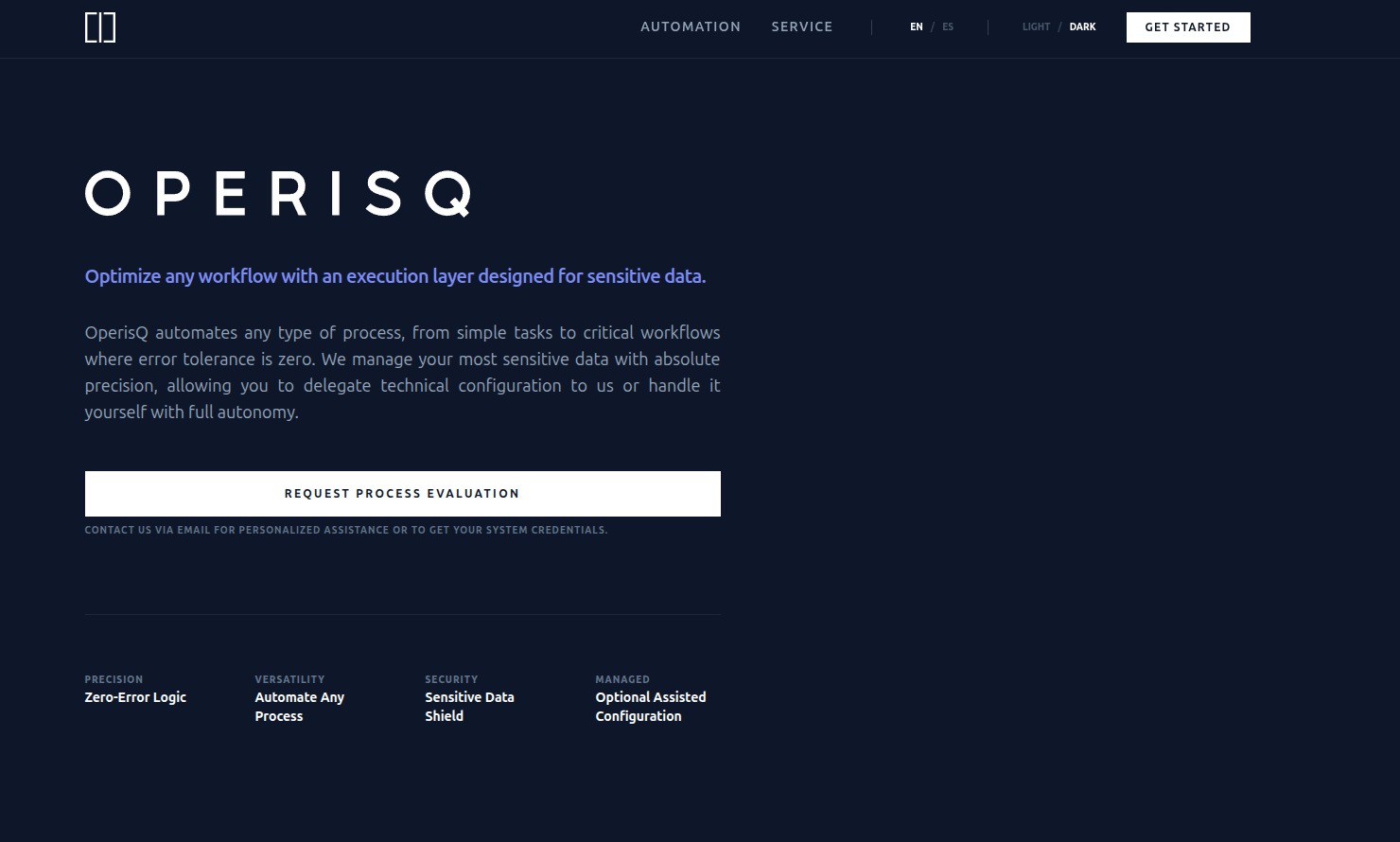 OperisQ – Workflows Críticos sin Error
