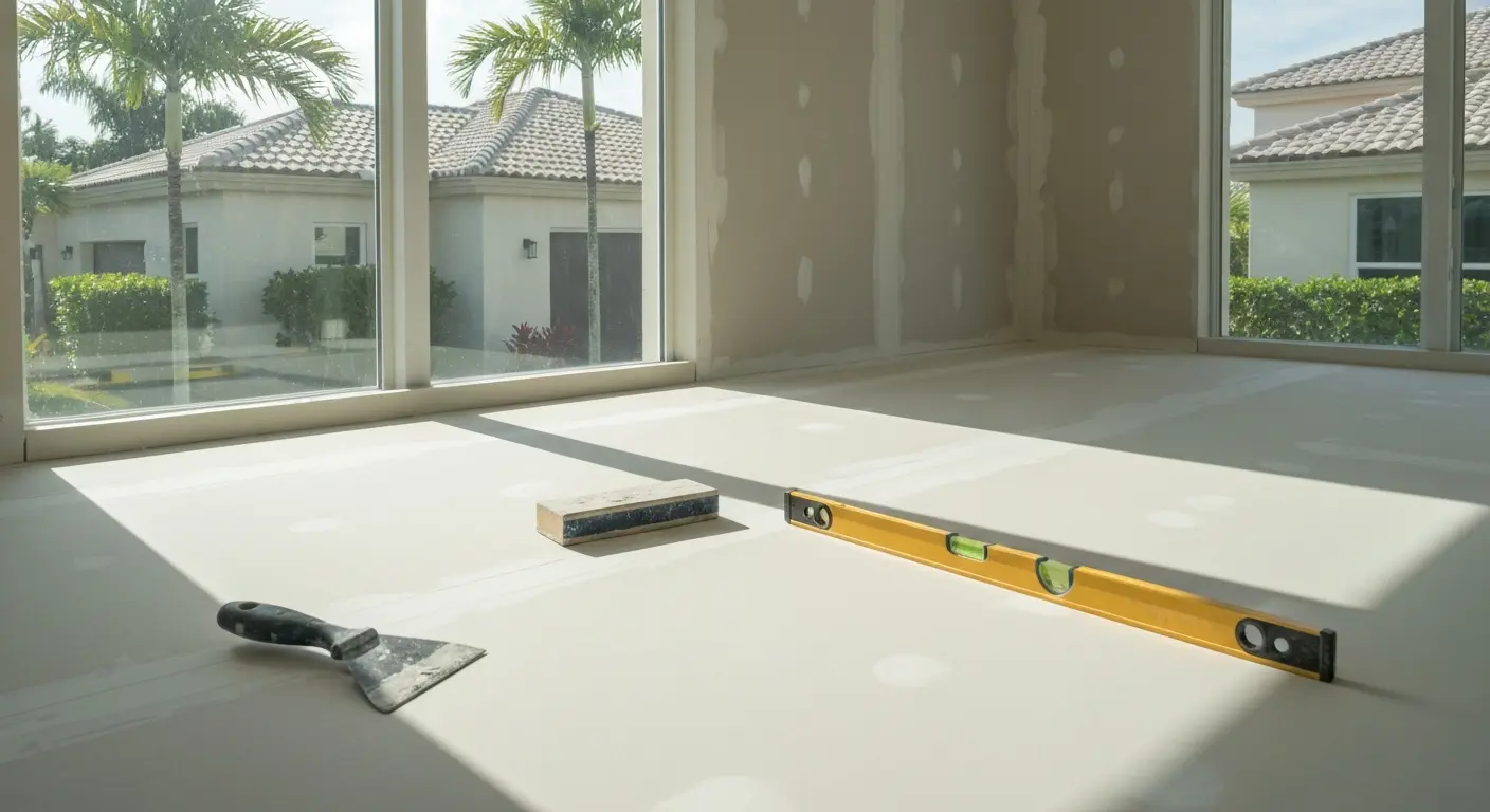 Interior wall installation