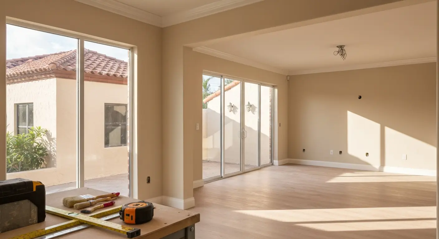 Interior renovation in Lantana