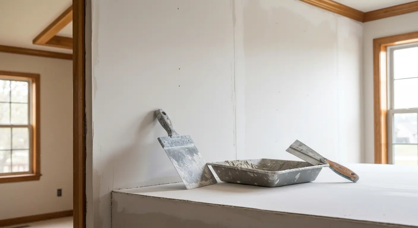 Professional drywall finishing