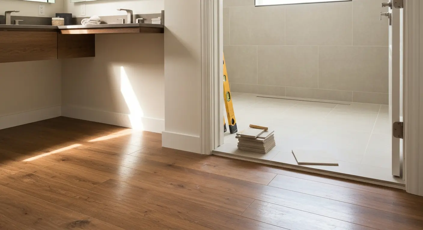 Specialty bathroom flooring options
