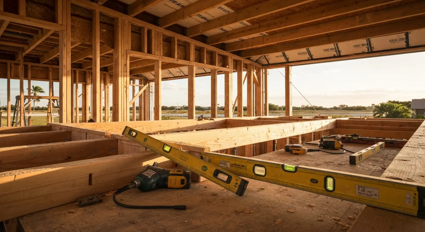 Structural framing work