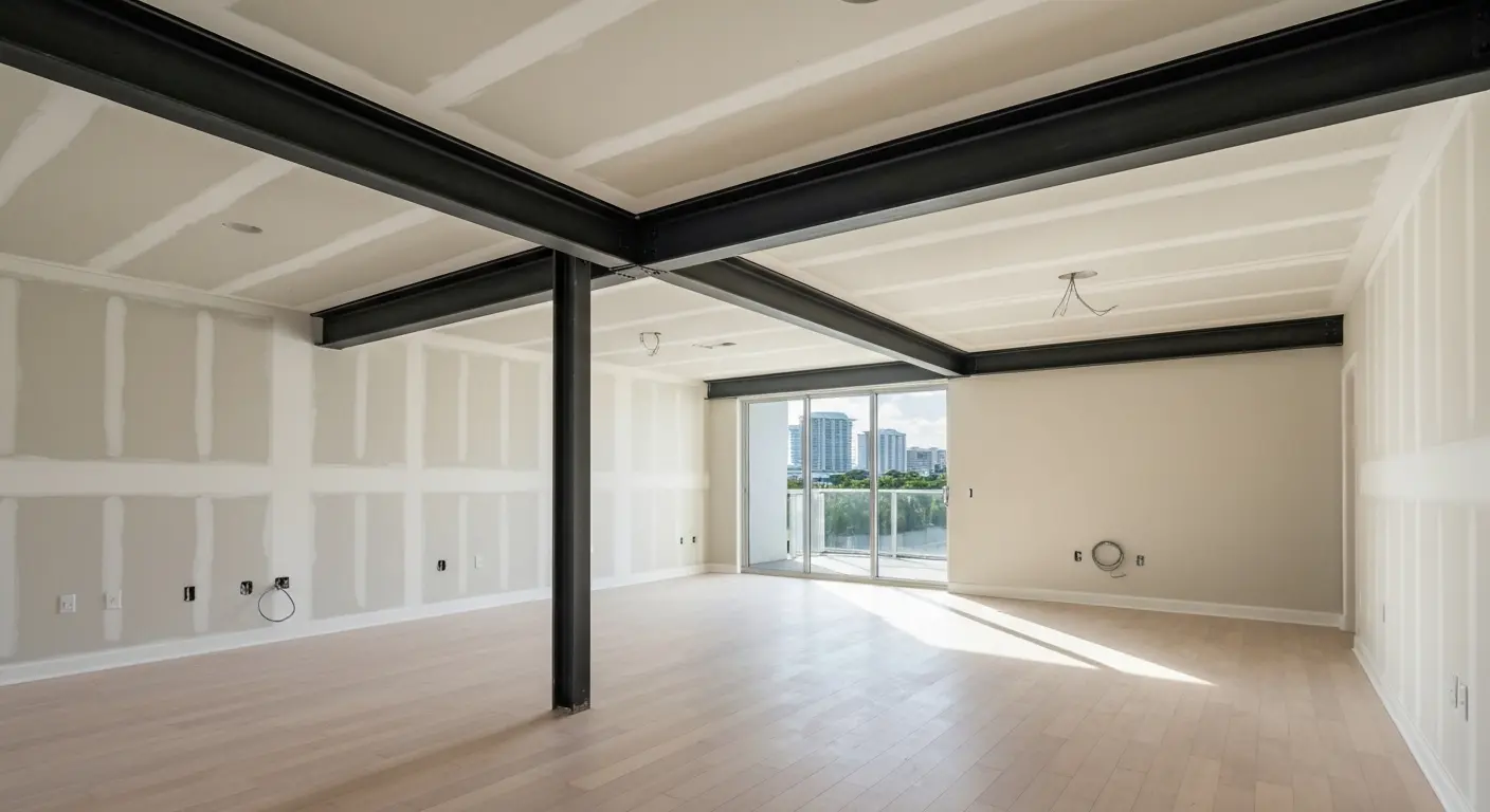 Open concept renovation