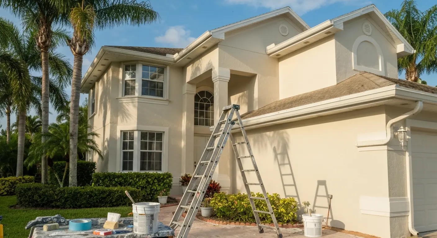 Exterior home painting