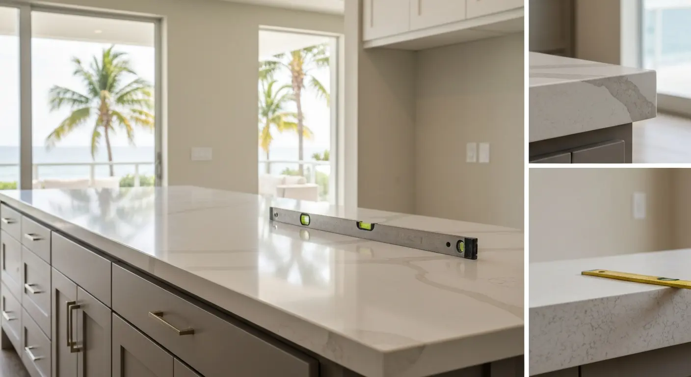 Kitchen island installation and design