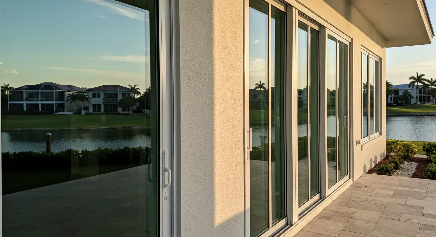Impact window installation in Deer Creek