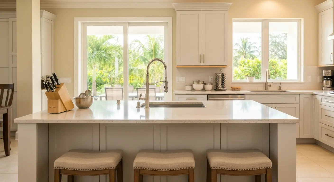 Kitchen island design
