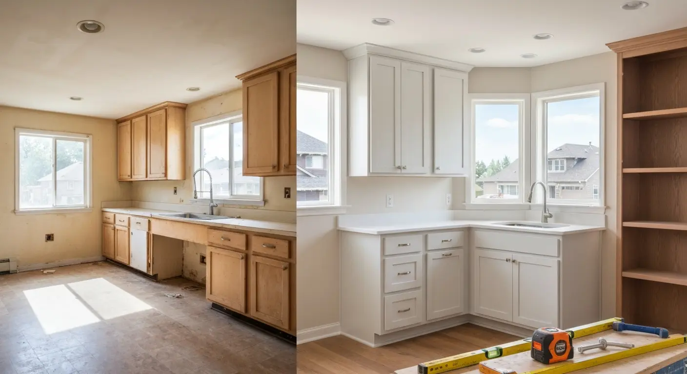 Whole house renovation project