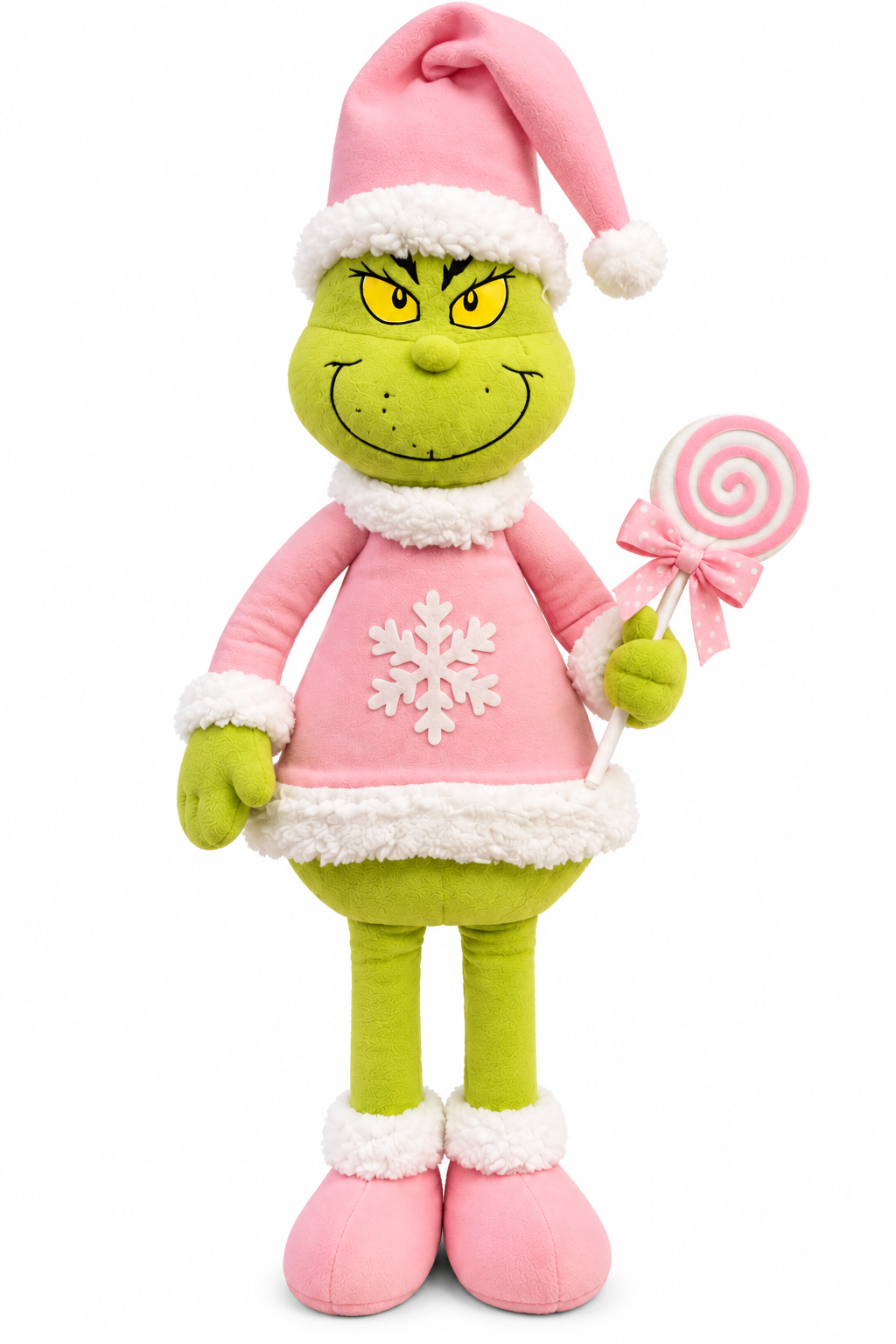 💗 Rózsaszín Grincs – 80 cm - kép 1