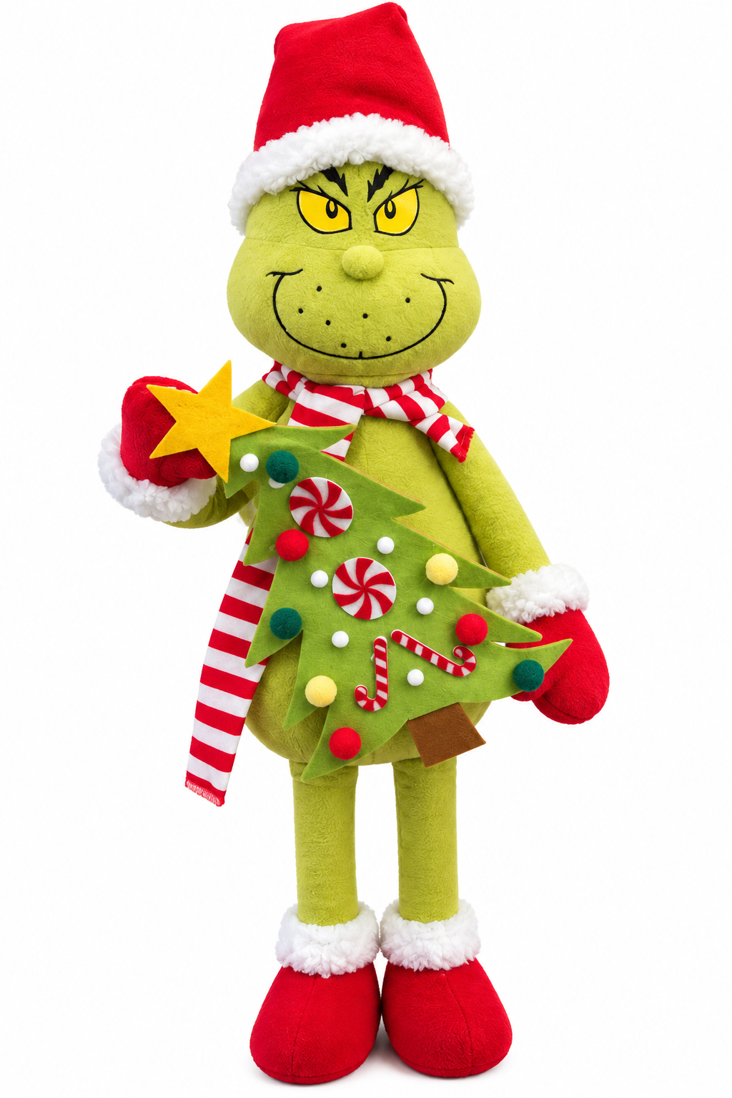 🎄 Karácsonyfás Grincs – 80 cm - kép 1