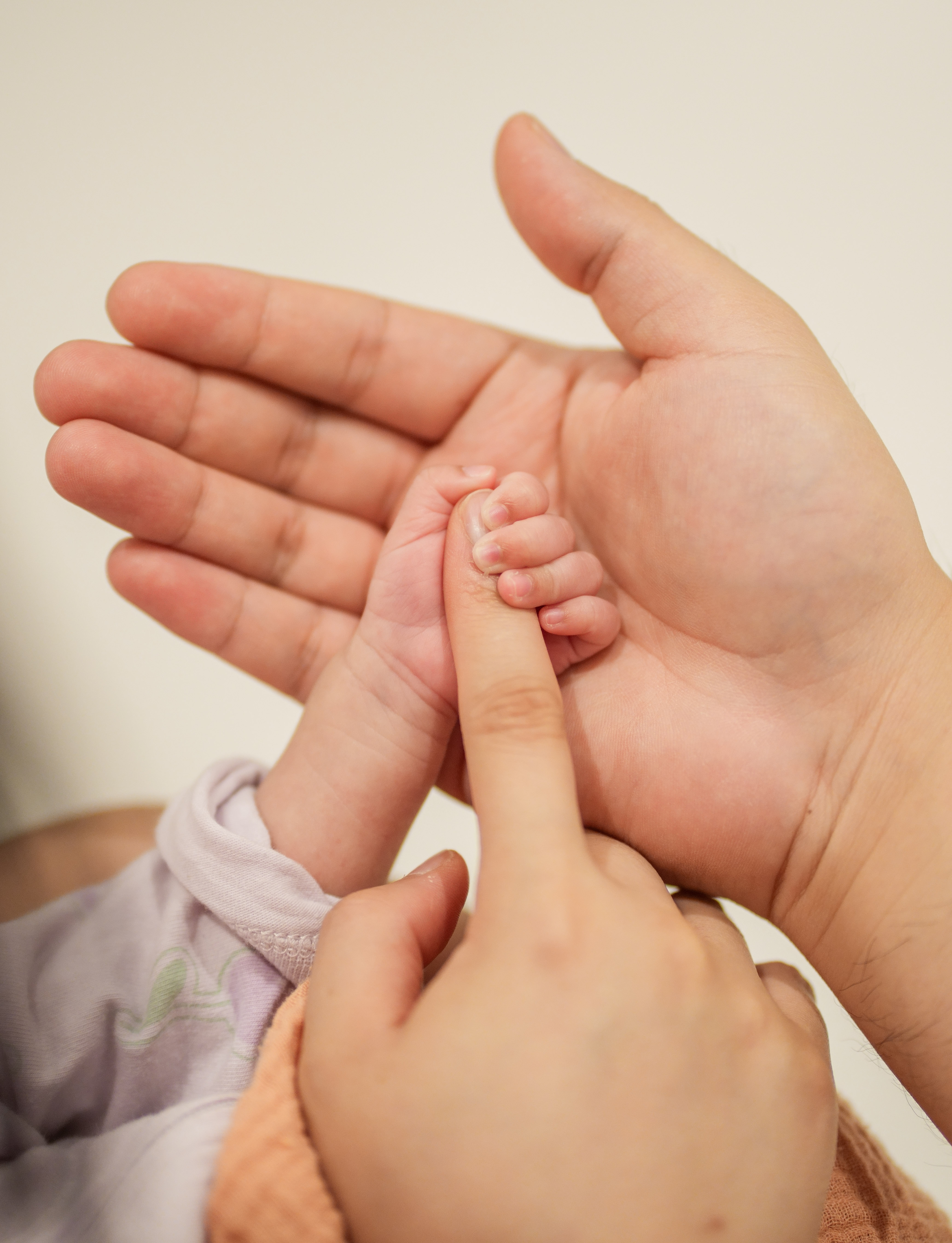 A family photographed in the Auckland studio