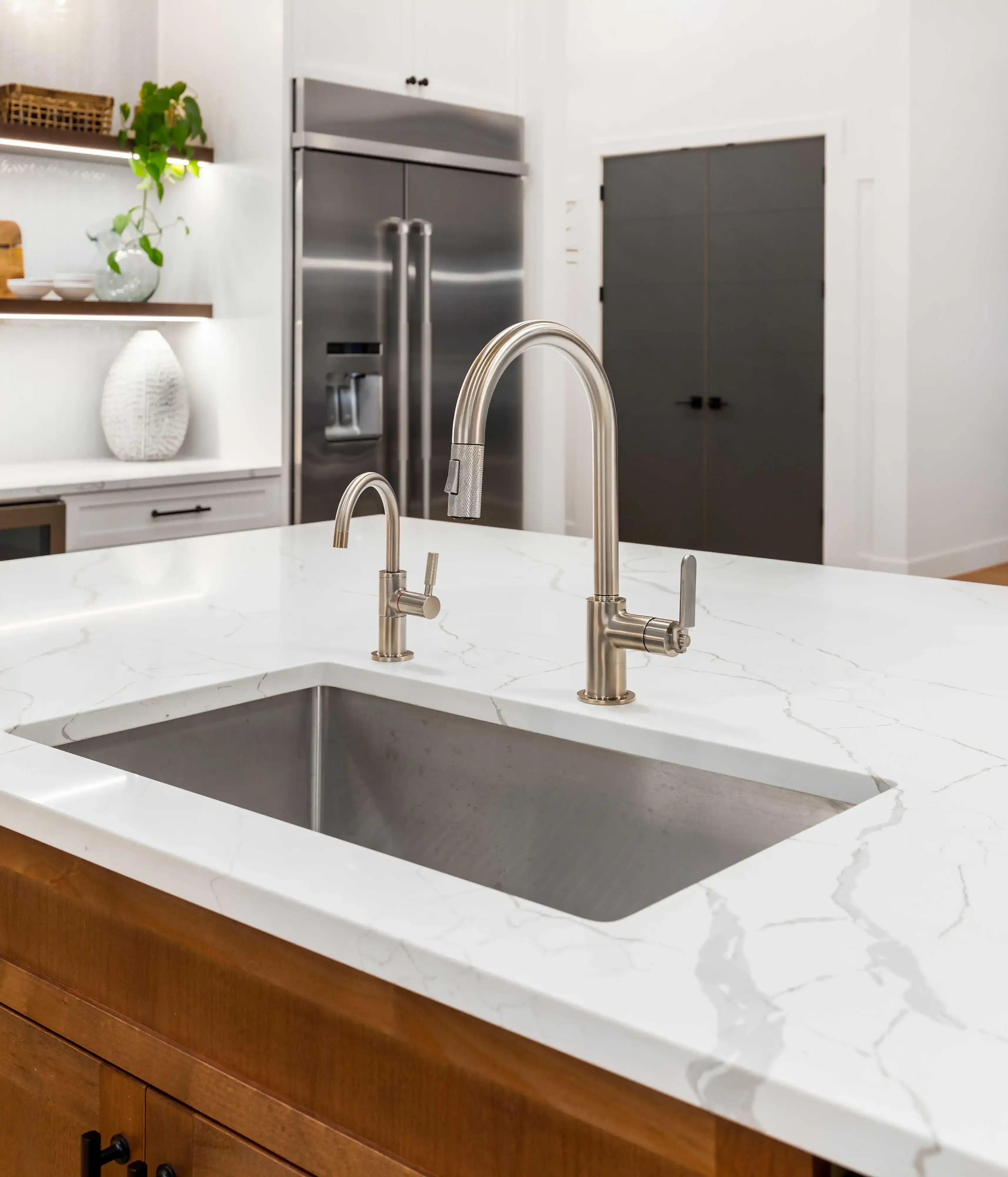 Premium kitchen cabinetry detail by B&Y Reno Corp GTA