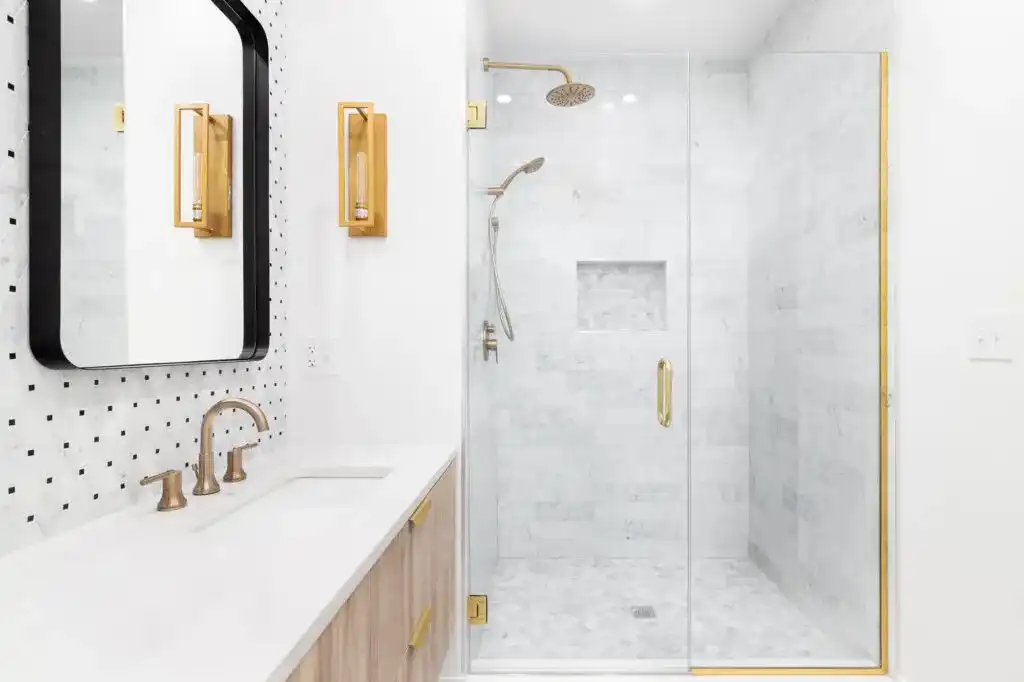 Premium bathroom renovation by B&Y Reno Corp — refined tile work, clean vanity, and spa-quality finishes