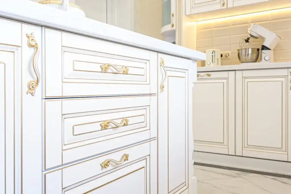 Custom cabinetry and high-end millwork by B&Y Reno Corp — precision-built, premium finish, designed around the homeowner's space