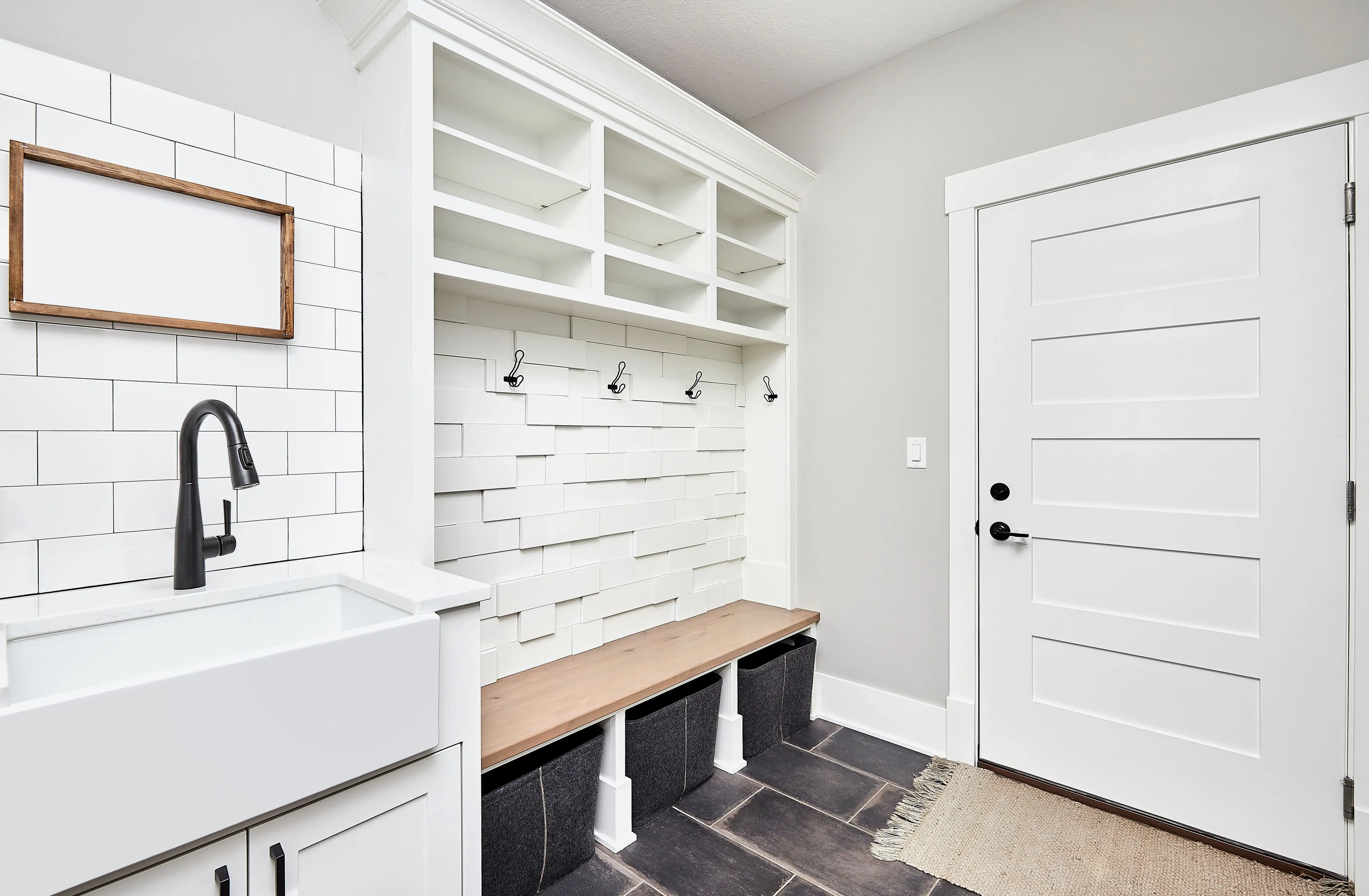 Custom built-in cabinetry and millwork by B&Y Reno Corp — precision fit, premium wood finish, seamless install