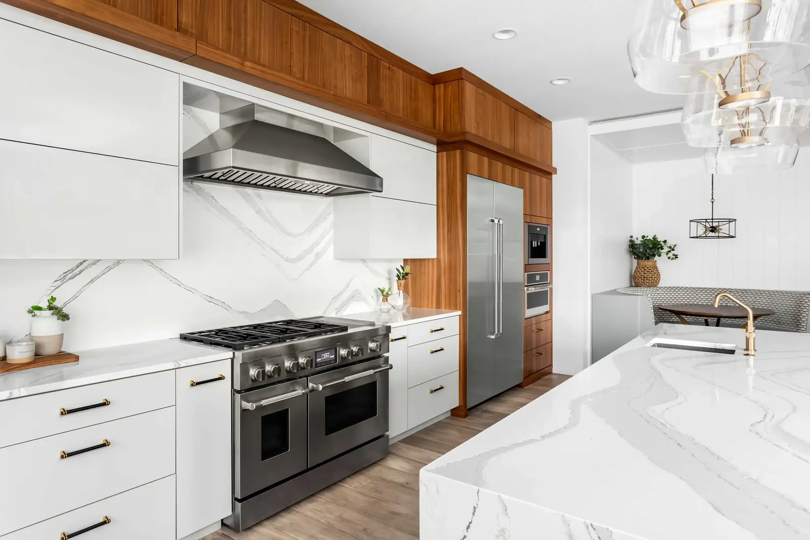 Featured kitchen renovation project by B&Y Reno Corp