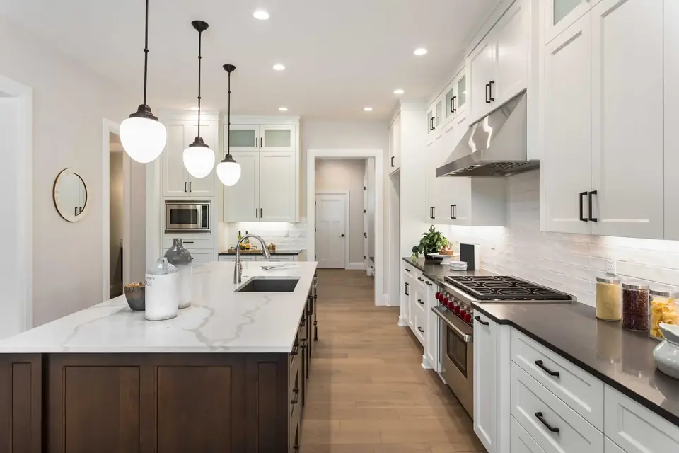 Kitchen renovation completed by B&Y Reno Corp in Mississauga