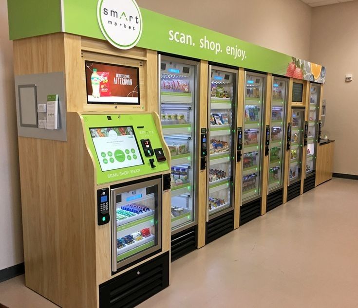 Warehouse vending machines in Orlando for industrial workplaces with snacks and drinks