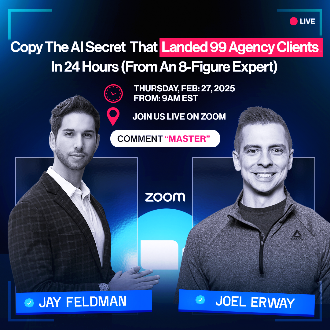 Copy The AI Secret That Landed 99+ Agency Clients In A Little More Than 23 Hours (From An 8-Figure Expert)