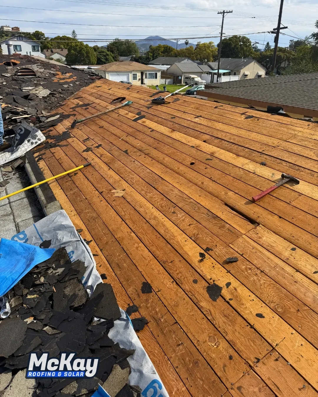 spring valley California reroof project