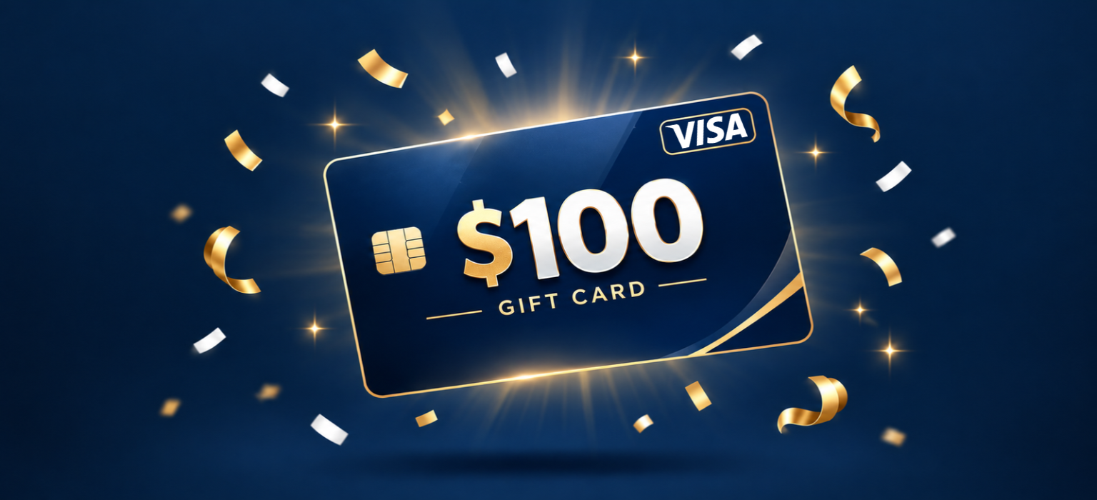 $100 Visa Gift Card Giveaway