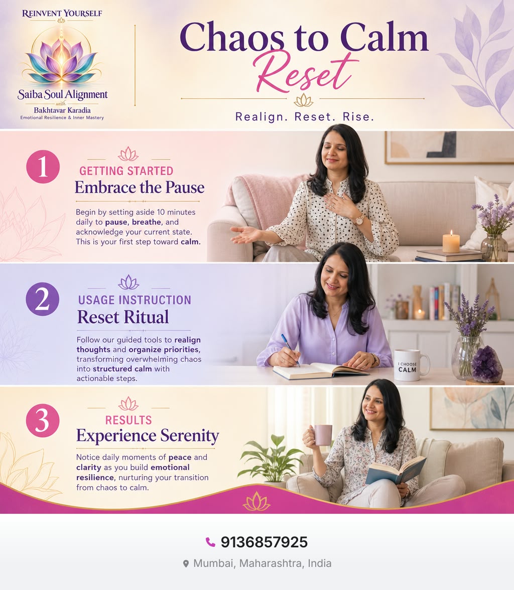 Chaos to Calm Reset — Realign, Reset, Rise