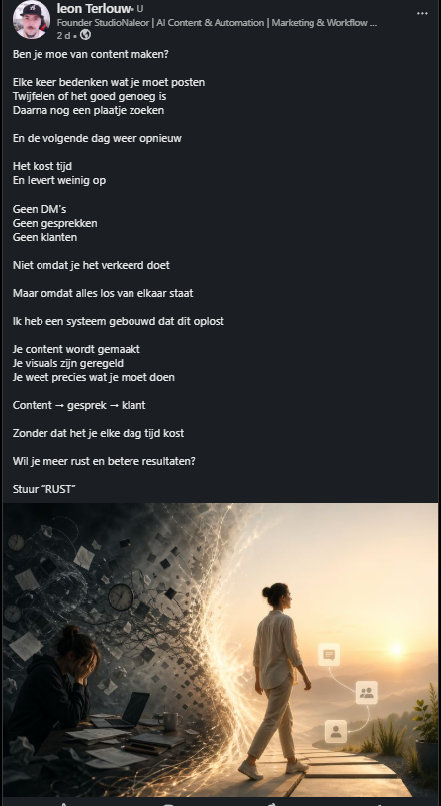 content voorbeeld