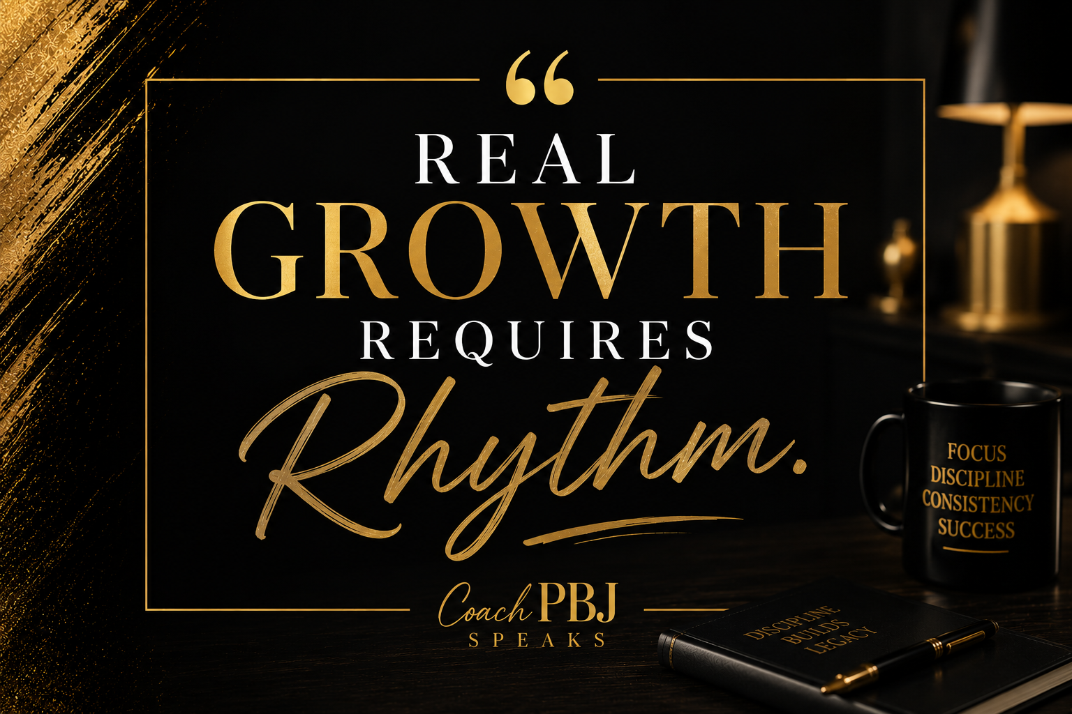 Real growth requires rhythm 