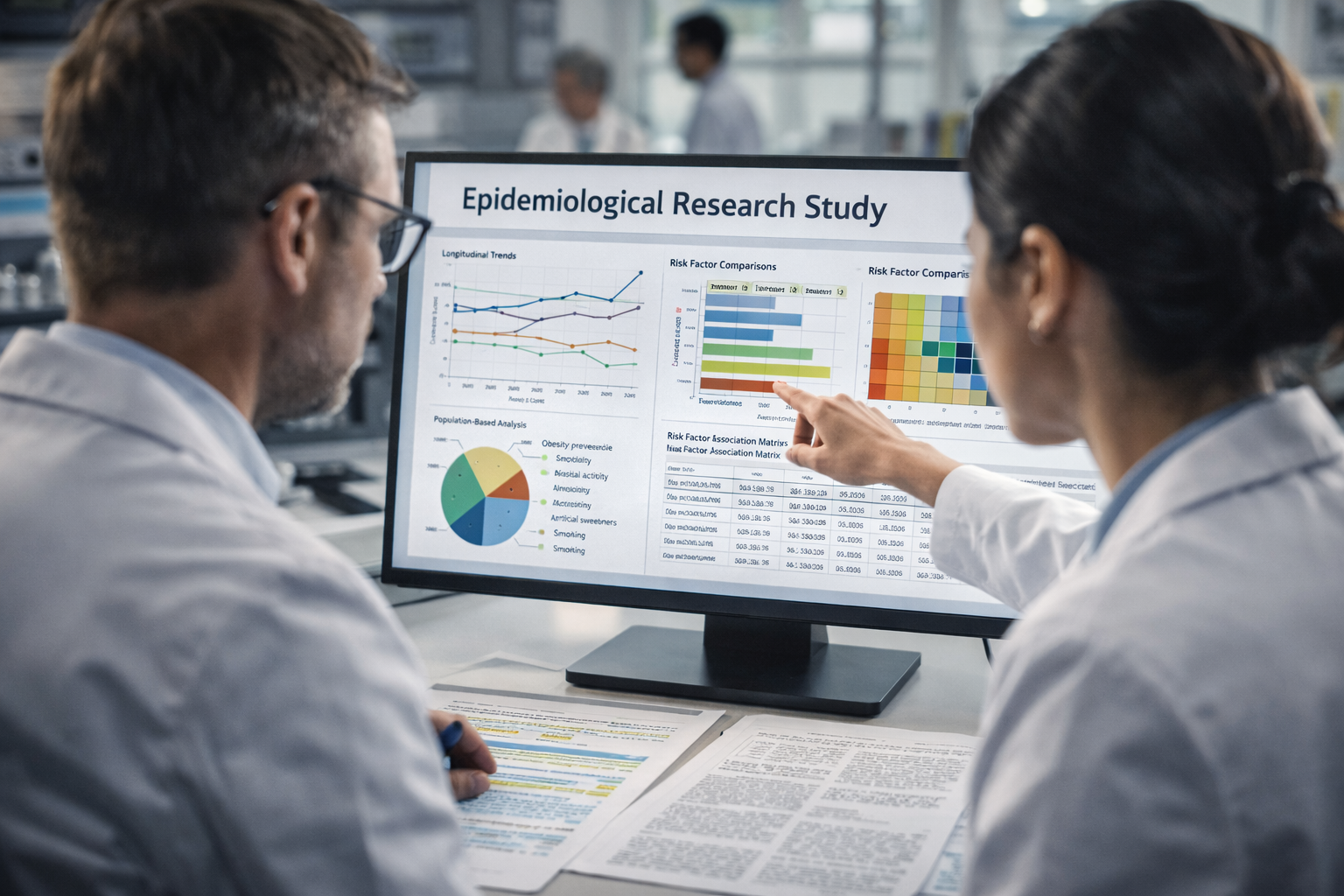 observational study data analysis in nutrition research
