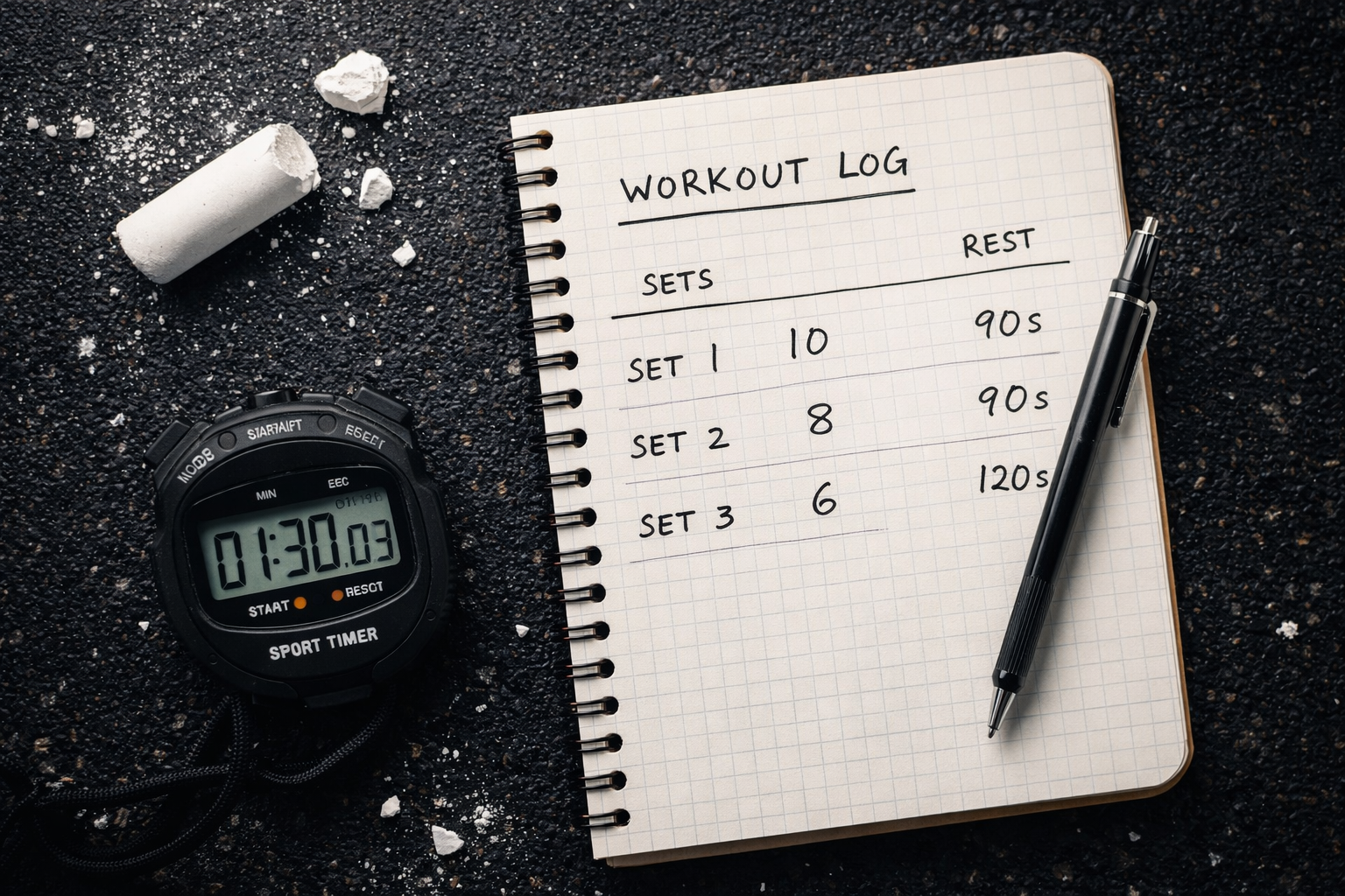 tracking rest intervals in strength training workout log tracking rest intervals in strength training workout log