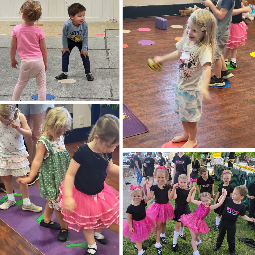 McGovern Mini Jigs preschool Irish dance class