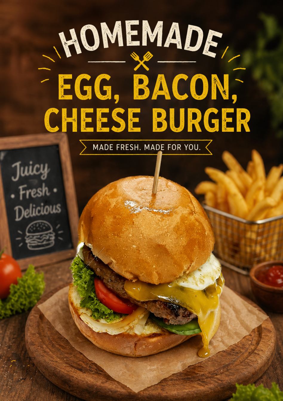 Homemade Burger