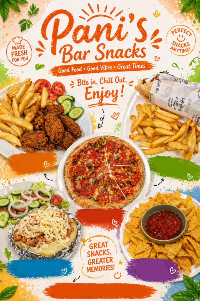 Snacks and Pizza