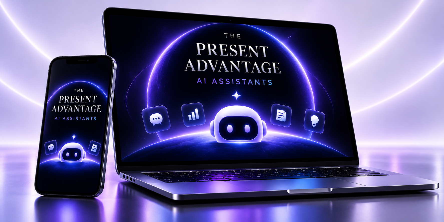 P.R.E.S.E.N.T. Advantage AI Assistants artwork