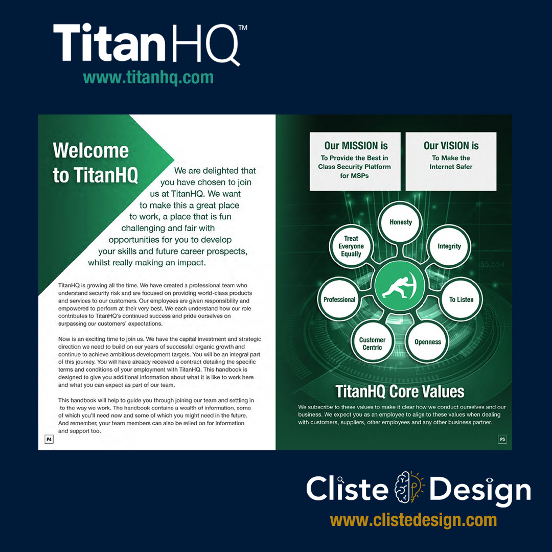 TitanHQ Brand Handbook Spread