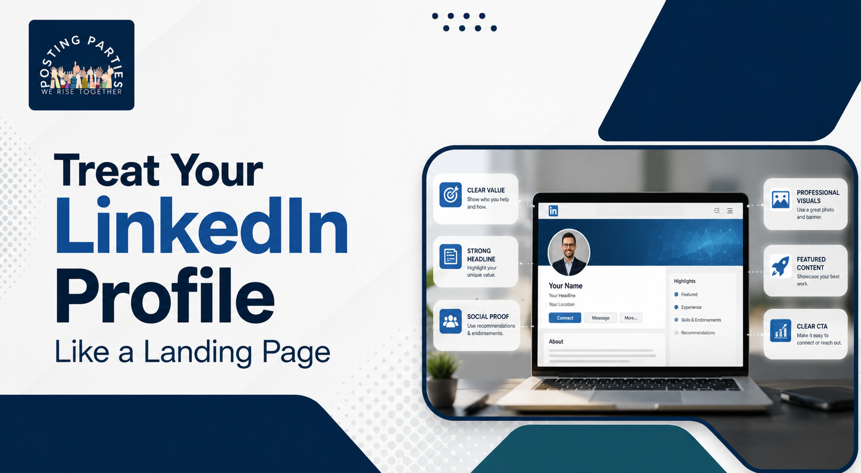 LinkedIn profile optimized as a professional landing page LinkedIn profile optimized as a professional landing page