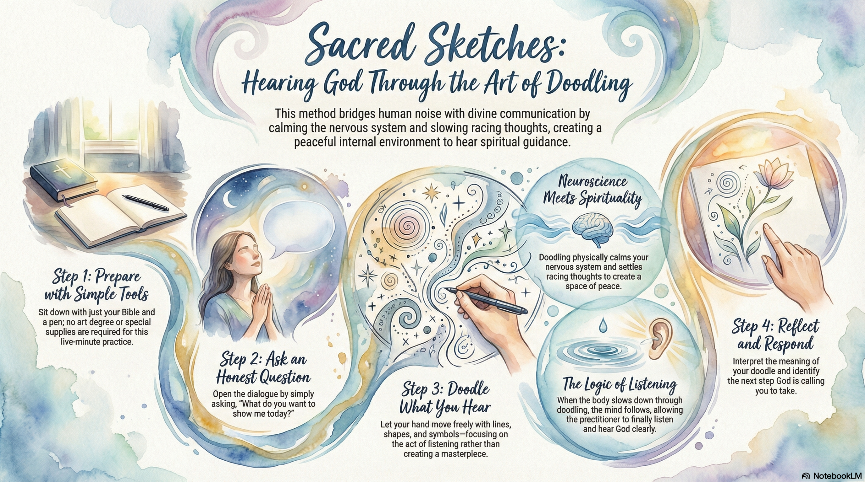 spirit-led sketch method