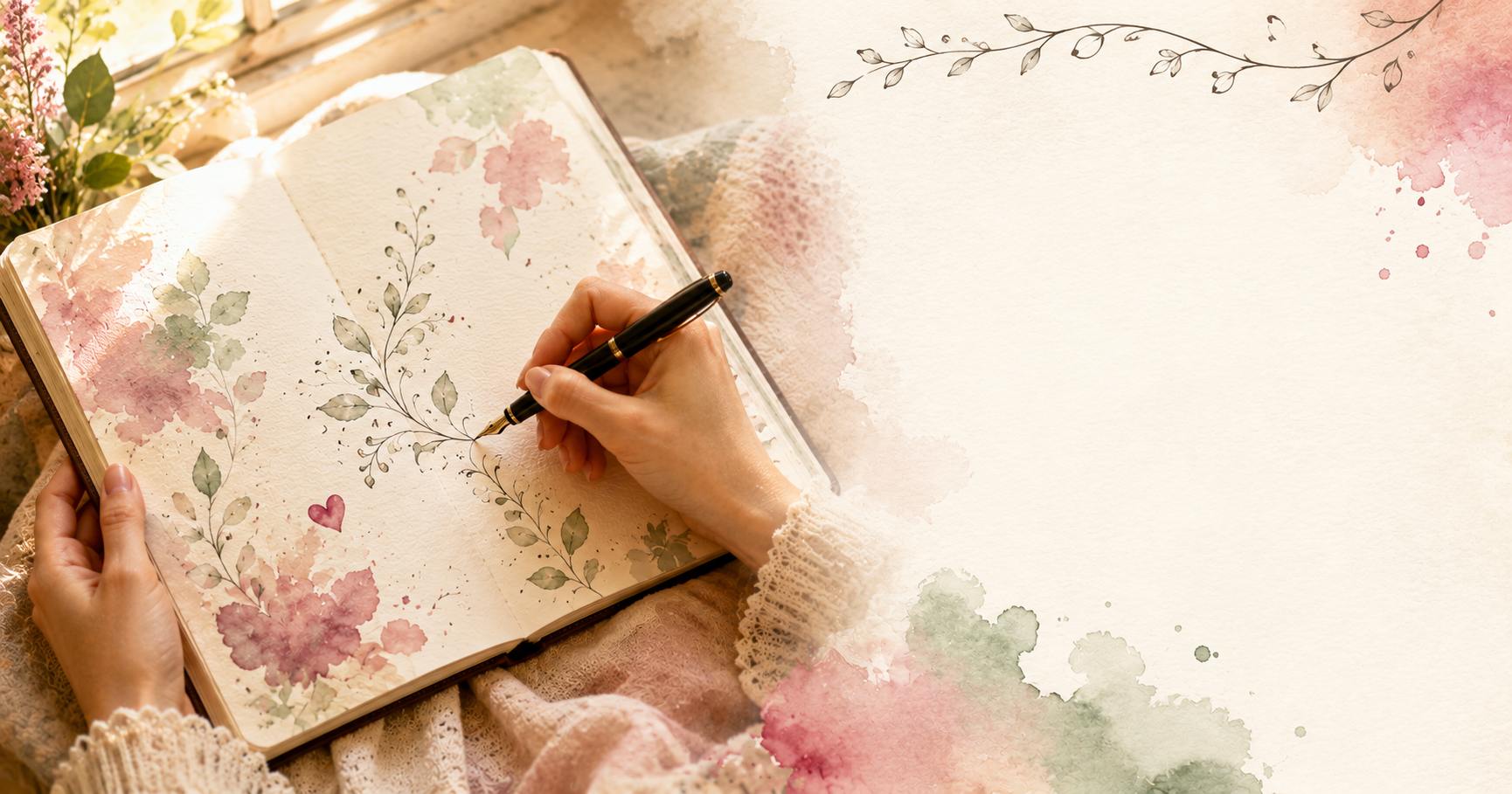 A woman's hands doodling soft leaves in a sketchbook... calming anxiety with Scripture through Christian art journaling. A woman's hands doodling soft leaves in a sketchbook... calming anxiety with Scripture through Christian art journaling.