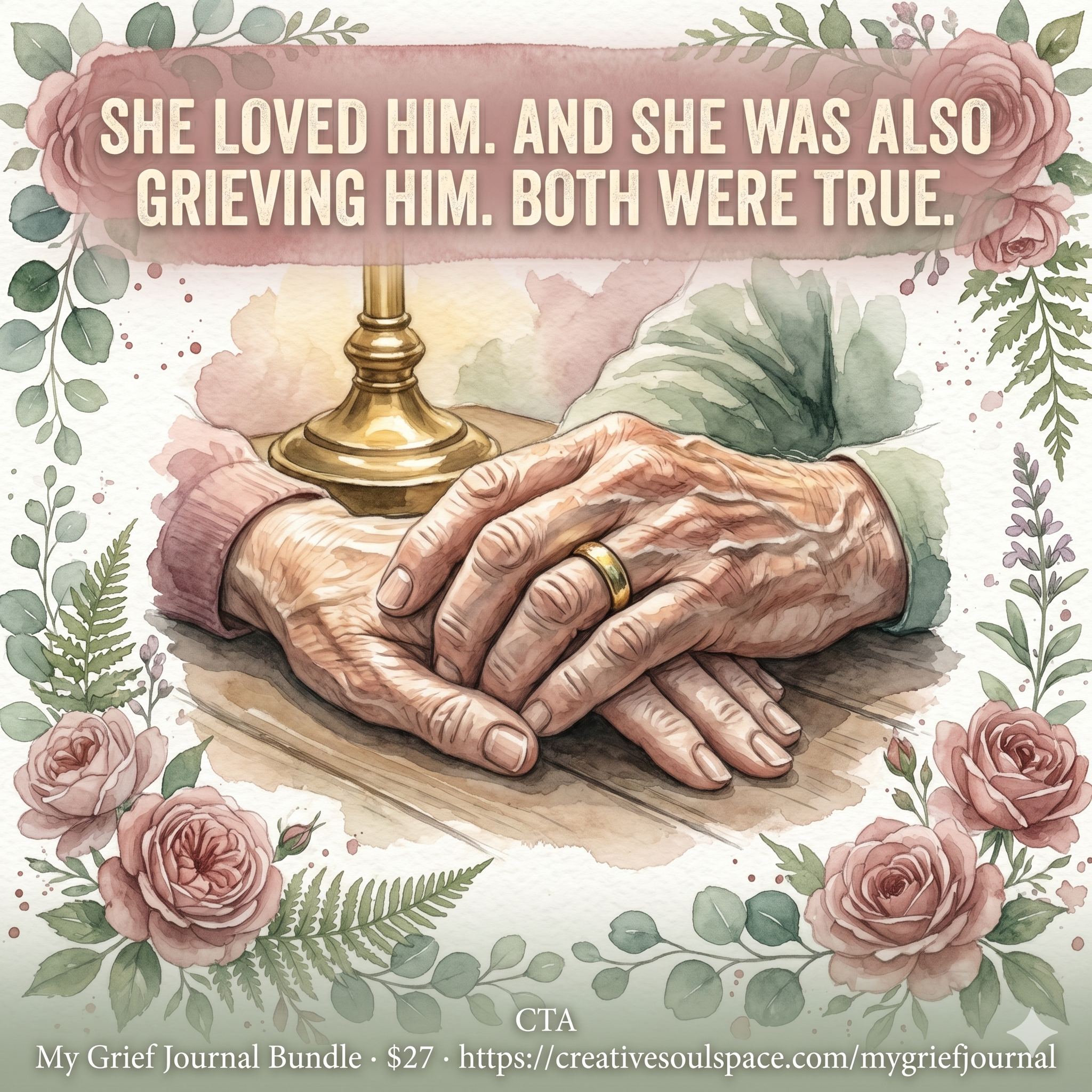 Both were grieving