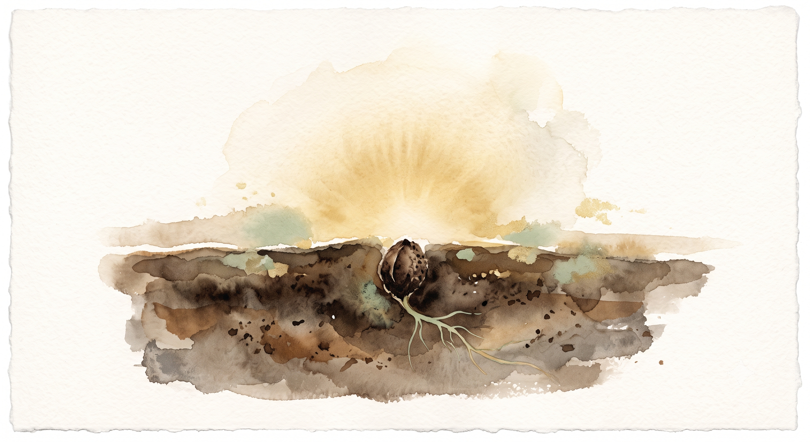 A seed growing slowly underground, why a God-given dream takes time