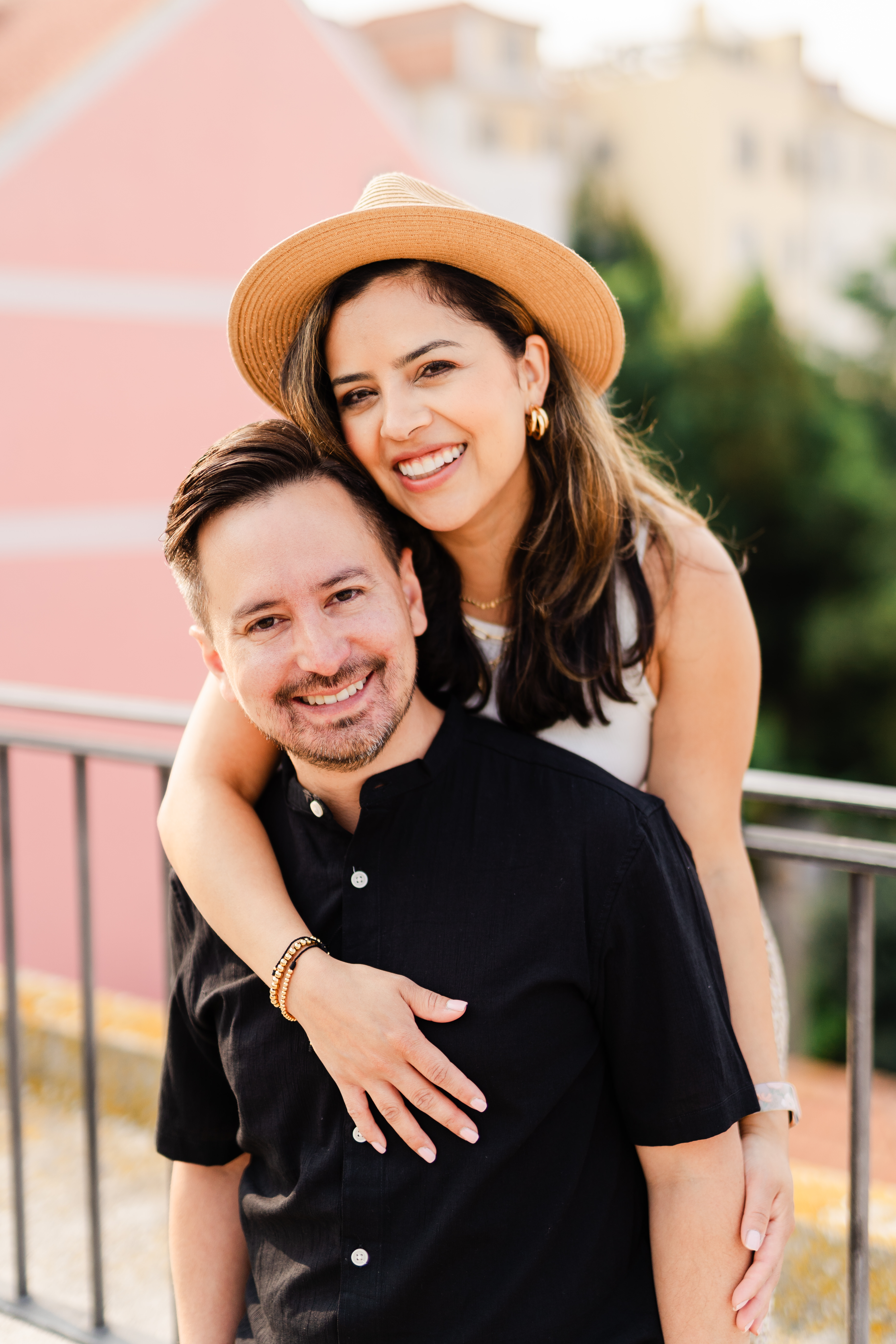 Foto de Sebastián y Pao Mencía
