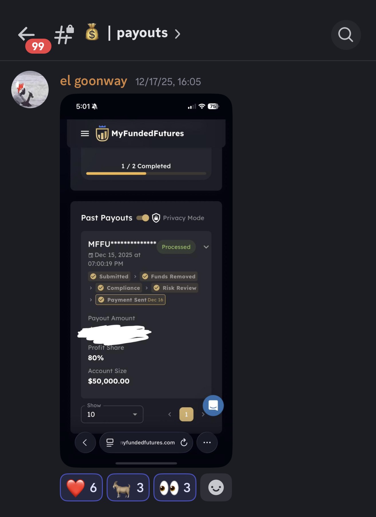 TigTrades Student Result 18