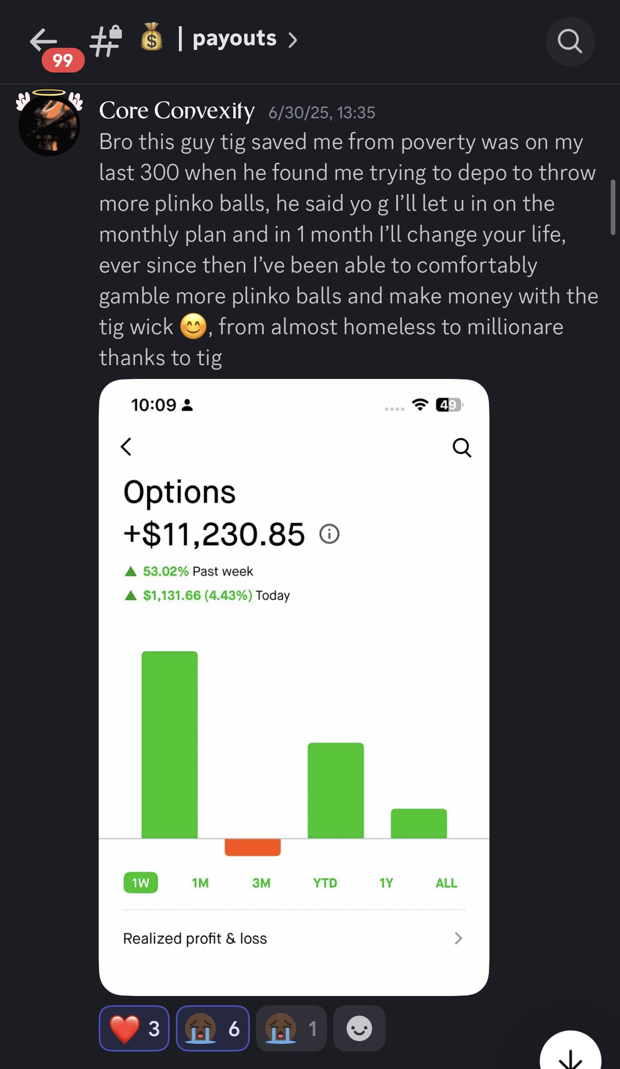 TigTrades Student Result 3